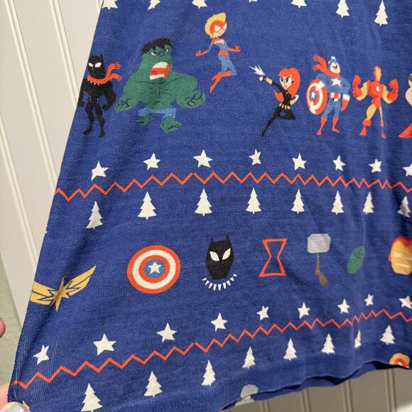 Hanna Andersson Marvel Avengers Pajama Set Womens Medium - Picture 3 of 9